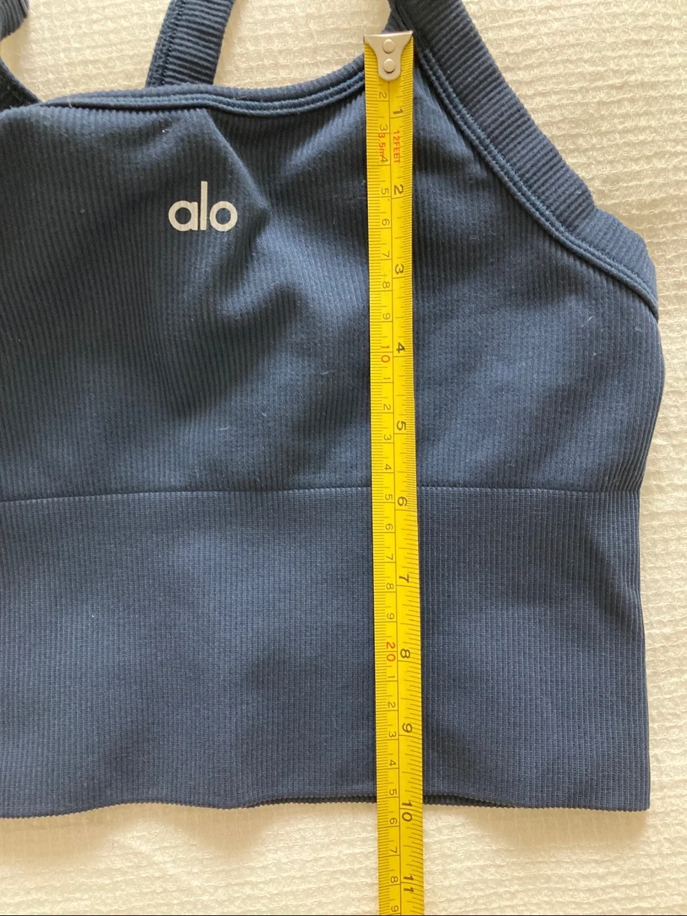Alo Yoga Seamless Ribbed Favorite Bra Tank